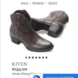 Born Riven Boots Ebony